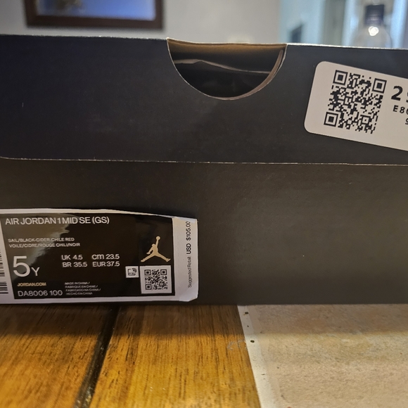 Air Jordan 1 Mid SE Brushstroke - Picture 2 of 6